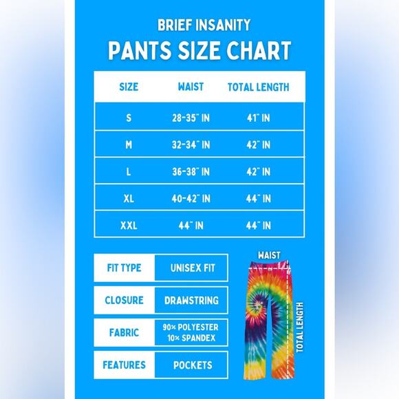 BRIEF INSANITY LIFE IS BETTER WITH A DOG LOUNGE PANTS SMALL Comfortable pants - Picture 7 of 7